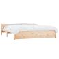 Preview: Massivholzbett ohne Matratze 200x200 cm
