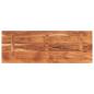 Preview: Tischplatte 140x60x2,5 cm Rechteckig Massivholz Akazie