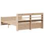 Preview: Bettgestell mit Kopfteil ohne Matratze 135x190 cm