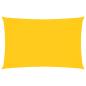 Preview: Sonnensegel Oxford-Gewebe Rechteckig 4x7 m Gelb