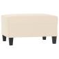 Preview: 3-tlg. Sofagarnitur mit Kissen Beige Mikrofasergewebe
