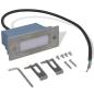 Preview: LED-Wandeinbauleuchten für Treppen 6 Stk. 44x111x56 mm