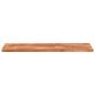 Preview: Tischplatte 140x50x2,5 cm Rechteckig Massivholz Akazie