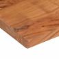 Preview: Tischplatte 140x50x2,5 cm Rechteckig Massivholz Akazie