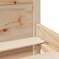Preview: Massivholzbett ohne Matratze 180x200 Kiefernholz