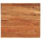 Preview: ARDEBO.de - Tischplatte 110x80x2,5 cm Rechteckig Massivholz Akazie
