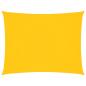 Preview: Sonnensegel Oxford-Gewebe Rechteckig 6x7 m Gelb