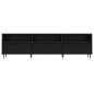 Preview: TV-Schrank Schwarz 150x30x44,5 cm Holzwerkstoff