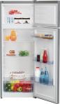 Preview: Beko RDSA240K40SN Stand Kühl-Gefrierkombination, 54 cm breit, 223 L, LED Illumination, silber