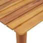 Preview: Gartenstuhl mit Tisch 3-teilig Beige Akazienholz