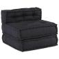 Preview: Modular Poufs 3er Set Anthrazit Stoff