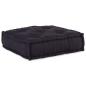 Preview: Modular Poufs 3er Set Anthrazit Stoff