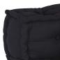 Preview: Modular Poufs 3er Set Anthrazit Stoff