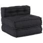 Preview: Modulare Poufs 4er Set Anthrazit