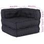 Preview: Modulare Poufs 4er Set Anthrazit