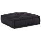 Preview: Modulare Poufs 4er Set Anthrazit