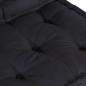 Preview: Modular Pouffes 4er Set in Anthrazit aus Stoff