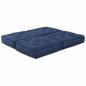 Preview: Modulare Poufs 2er Set Indigo Stoff