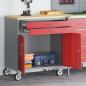 Preview: Werkbank mit Schubladen 2 pcs Rot und Grau 100 x 55 x 85 cm