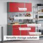 Preview: 8-teiliges Werkbank-Set Rot Stahl