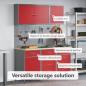 Preview: 8-teiliges Werkbank-Set in Rotem Stahl