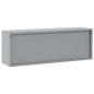 Preview: 10-teiliges Werkstattschrank- und Pegboard-Set in Rot aus MDF und Metall