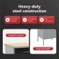 Preview: 10-teiliges Werkstattschrank- und Pegboard-Set in Rot aus MDF und Metall