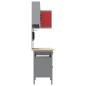 Preview: 10-teiliges Werkzeuglager-Set aus rotem Holz und Metall