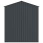 Preview: Vogelvoliere mit Erweiterung Anthrazit 210x817x247 cm Stahl