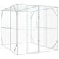 Preview: Vogelvoliere Anthrazit 302x206x214 cm Stahl