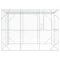 Preview: Vogelvoliere Anthrazit 302x206x214 cm Stahl