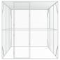 Preview: Vogelvoliere Anthrazit 302x206x214 cm Stahl