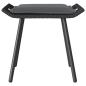 Preview: 4-teiliges Garten-Sofa-Set mit Kissen Schwarz Poly Rattan