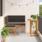 Preview: 2-teiliges Garten-Esszimmer-Set mit Kissen aus massivem Akazienholz