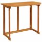 Preview: 3-teiliges Garten-Bistro-Set mit Kissen aus massiven Akazienholz