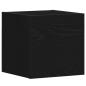 Preview: 3-teiliges Wand-Montage TV-Schrank Set Schwarz Eichenholz Spanplatte