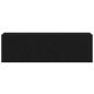 Preview: 3-teiliges Wand-Montage TV-Schrank Set Schwarz Eichenholz Spanplatte