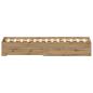 Preview: Bettgestell mit Schubladen Artisan Eiche 120x200 cm Holzwerkstoff