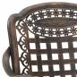 Preview: 3-teiliges Garten Bistro Set Bronze Gussaluminium