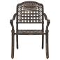 Preview: 5-teiliges Garten Bistro Set aus Gusseisen