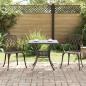 Preview: 3-teiliges Garten-Bistro-Set aus bronzefarbenem Gussaluminium