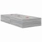 Preview: Aufbewahrungsbettgestell Grau Sonoma 80x200 cm