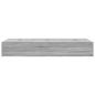 Preview: Stauraum Bettgestell Grau Sonoma 90x200 cm