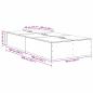 Preview: Stauraum Bettgestell Grau Sonoma 90x200 cm
