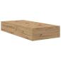 Preview: Stauraumbett Rahmen Artisan Eiche 90x200 cm