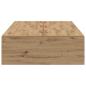 Preview: Stauraumbett Rahmen Artisan Eiche 90x200 cm