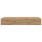 Preview: Stauraumbett Rahmen Artisan Eiche 90x200 cm