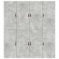 Preview: Stauraum-Bettenrahmen Beton Grau 200x200 cm