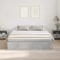 Preview: Stauraum-Bettenrahmen Beton Grau 200x200 cm