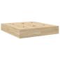 Preview: Stauraum Bettgestell Sonoma Eiche 180x200 cm